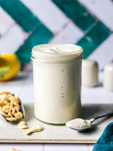 vegan cashew mayonnaise