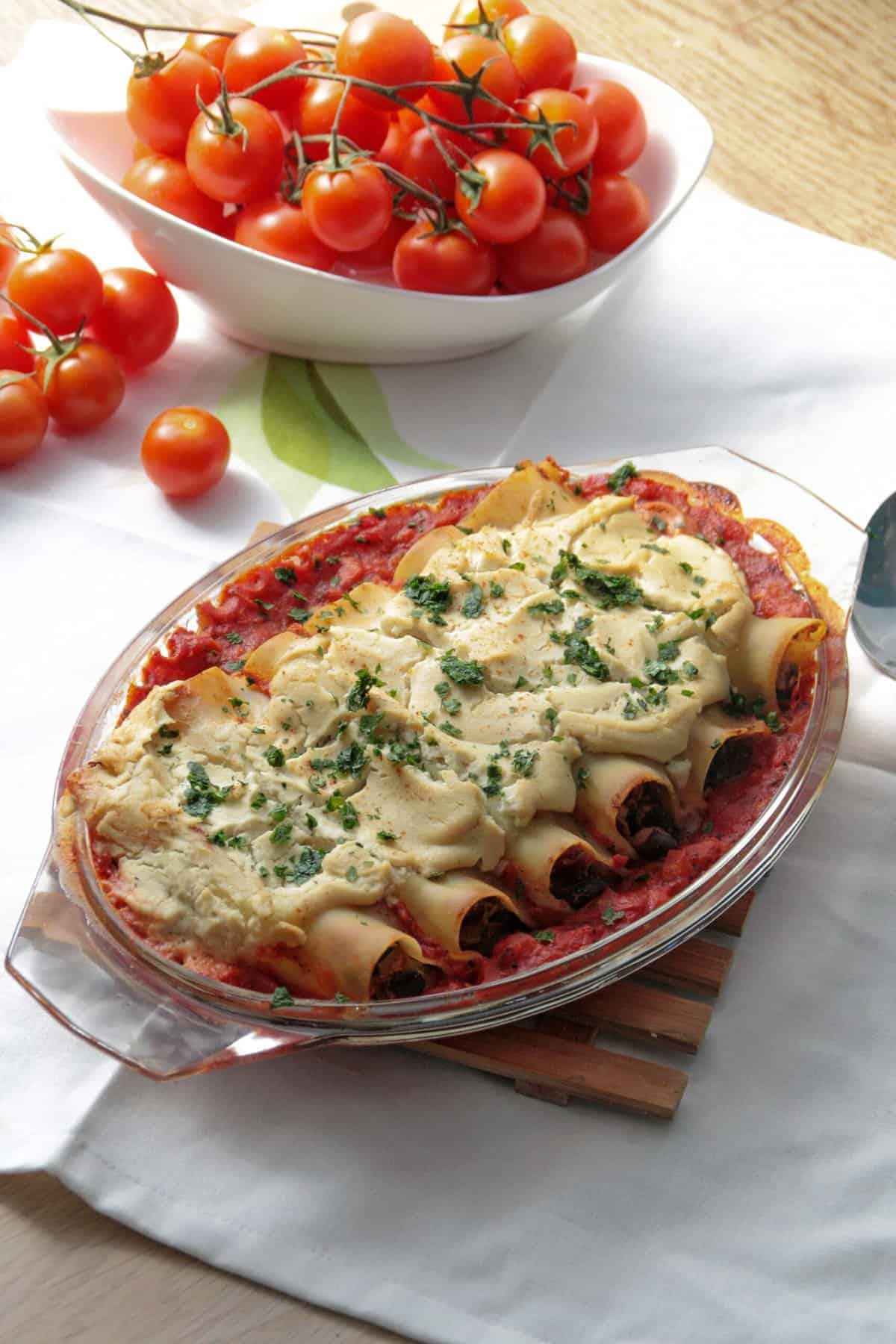 vegane cannelloni
