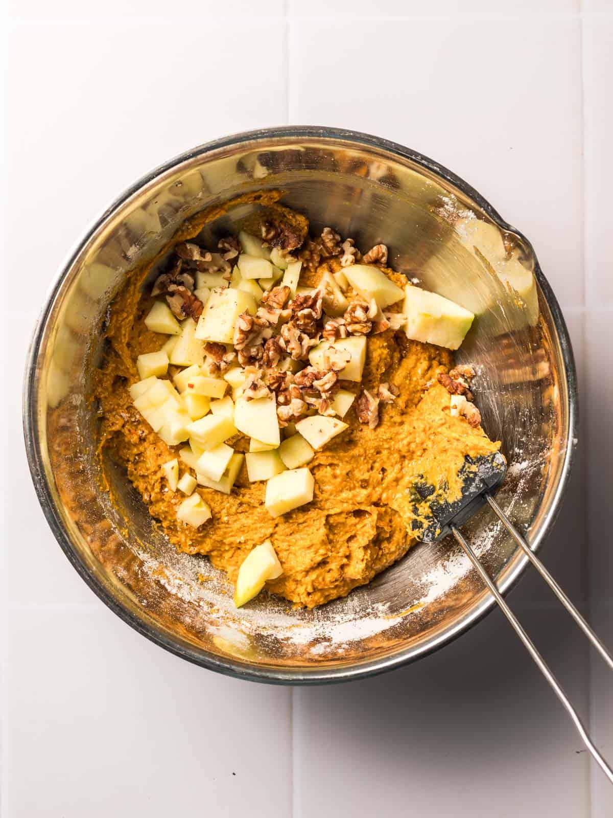 zubereitung apfel kürbiskuchen ohne ei