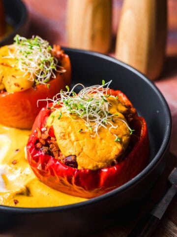 gefüllte paprika ohne hack