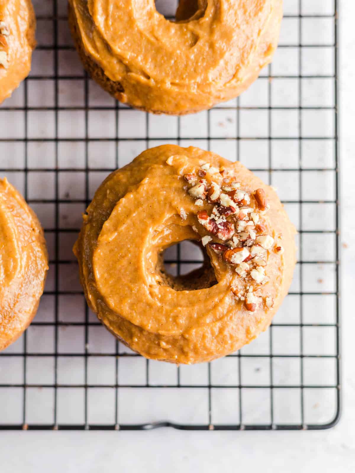 kürbis donut rezept vegan