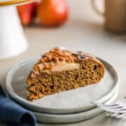 gesunder veganer kuchen mit birne