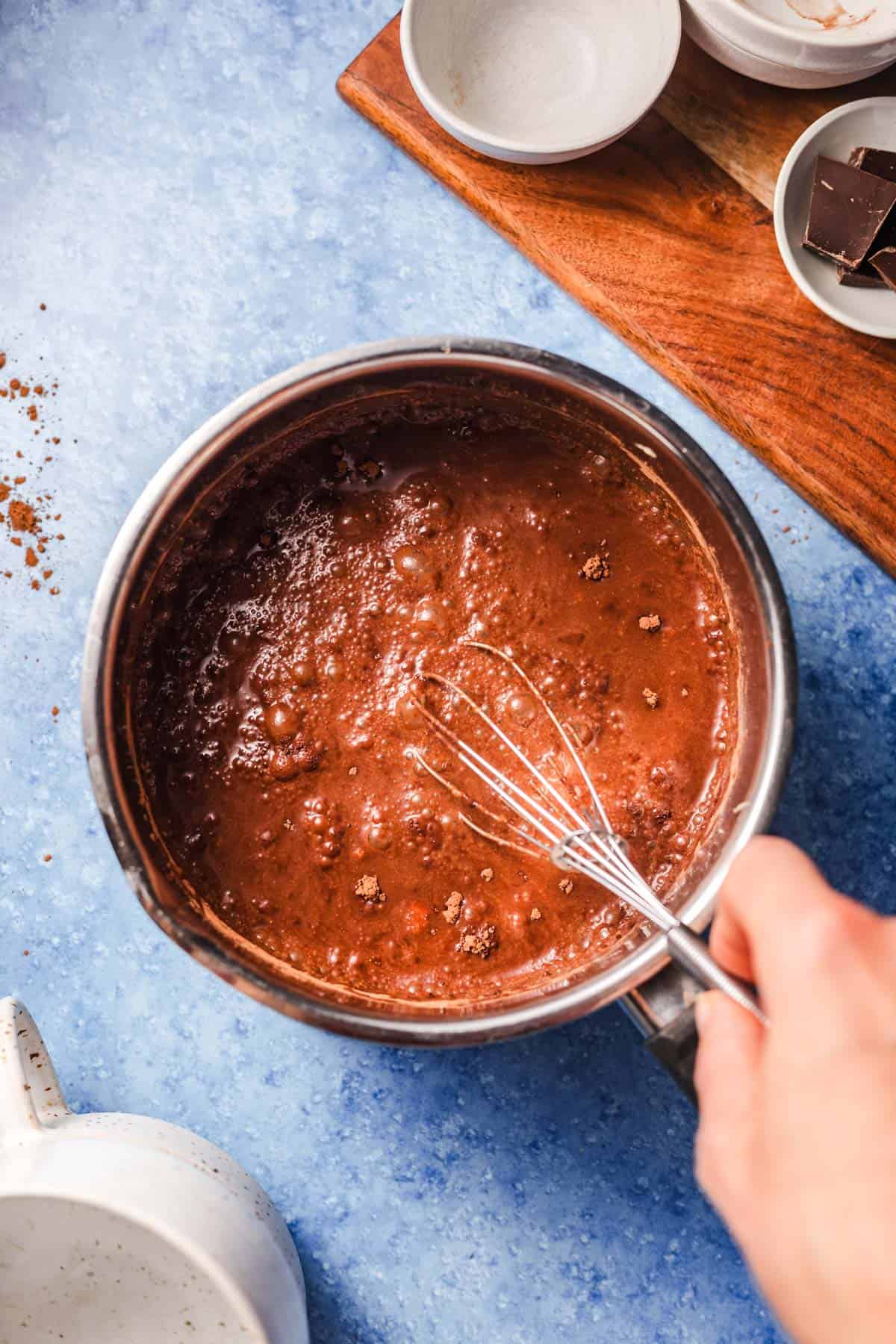 vegane trinkschokolade selber machen