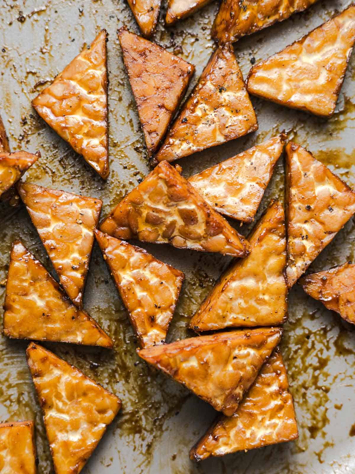 Tempeh angebraten