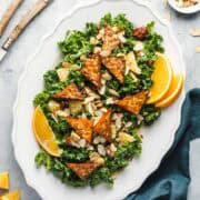grünkohl salat roh