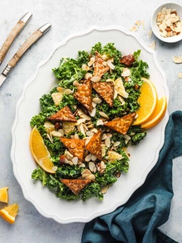 grünkohl salat roh