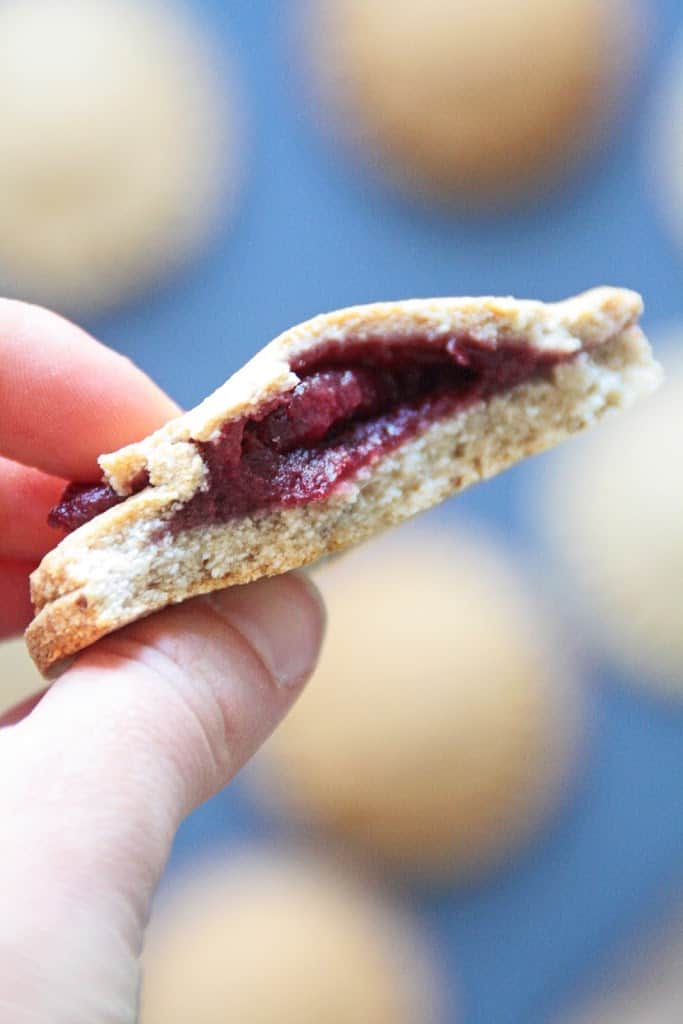 vegane gefüllte plätzchen gesund