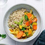 zitronengras curry vegan