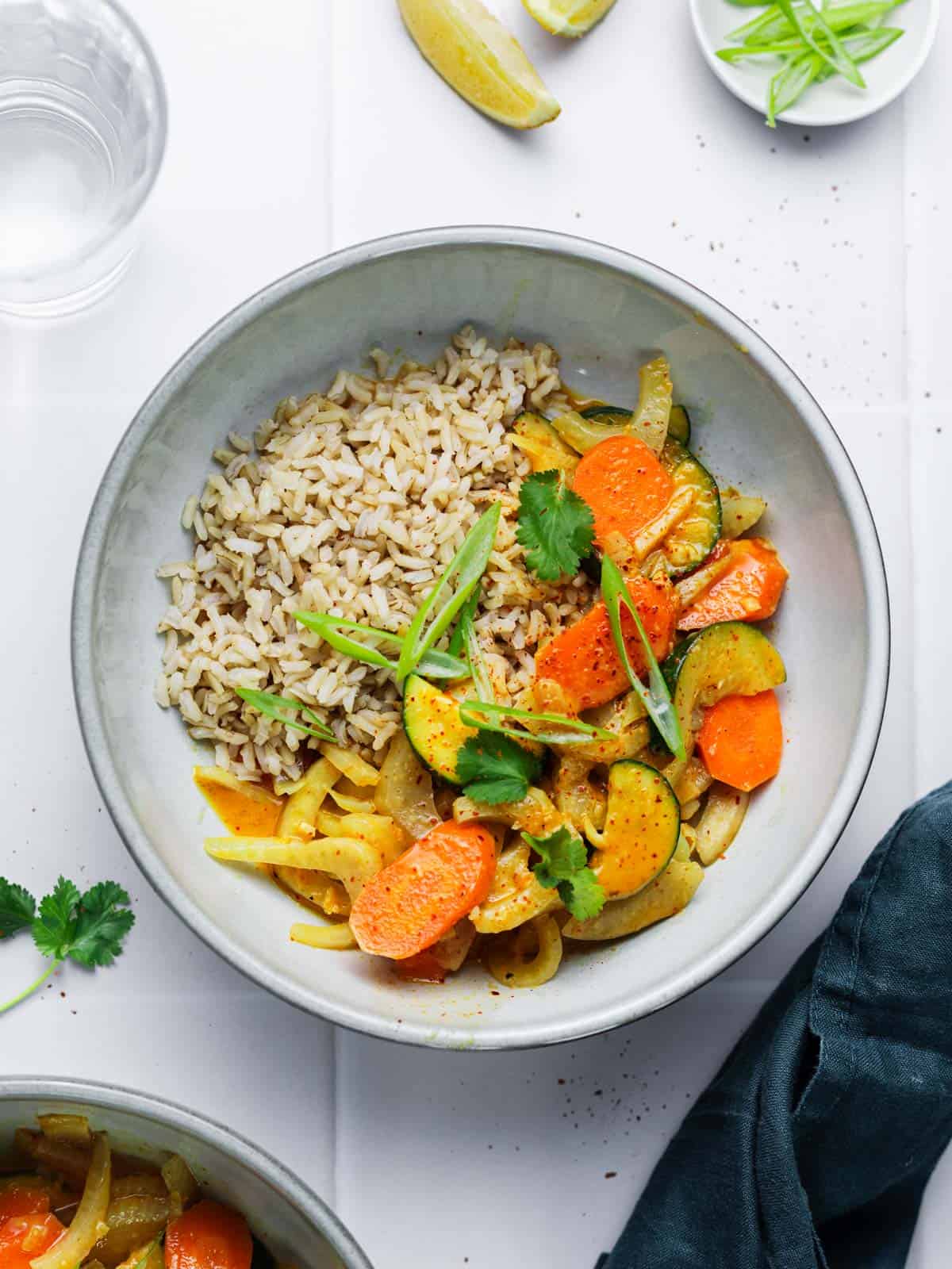 zitronengras curry vegan