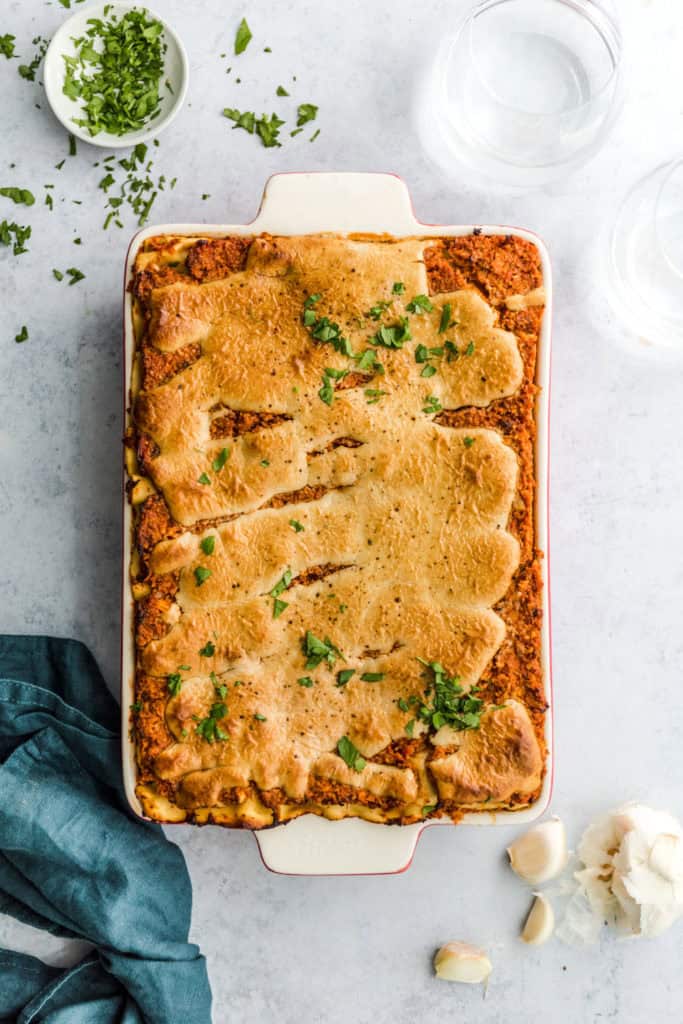 Vegane Lasagne #sojafrei #lasagne