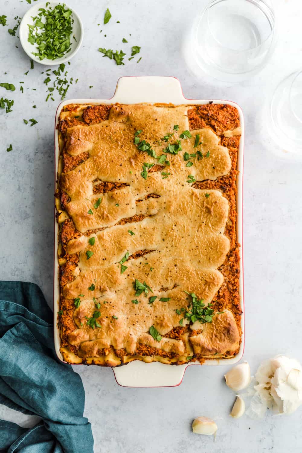 beste vegane lasagne