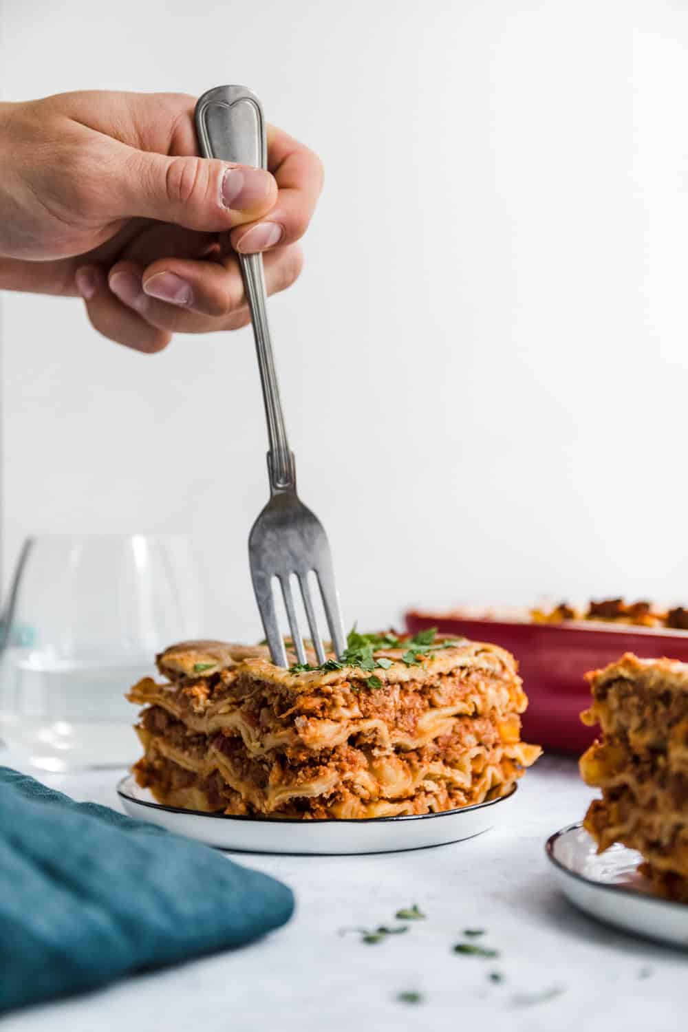 gesunde lasagne vegetarisch