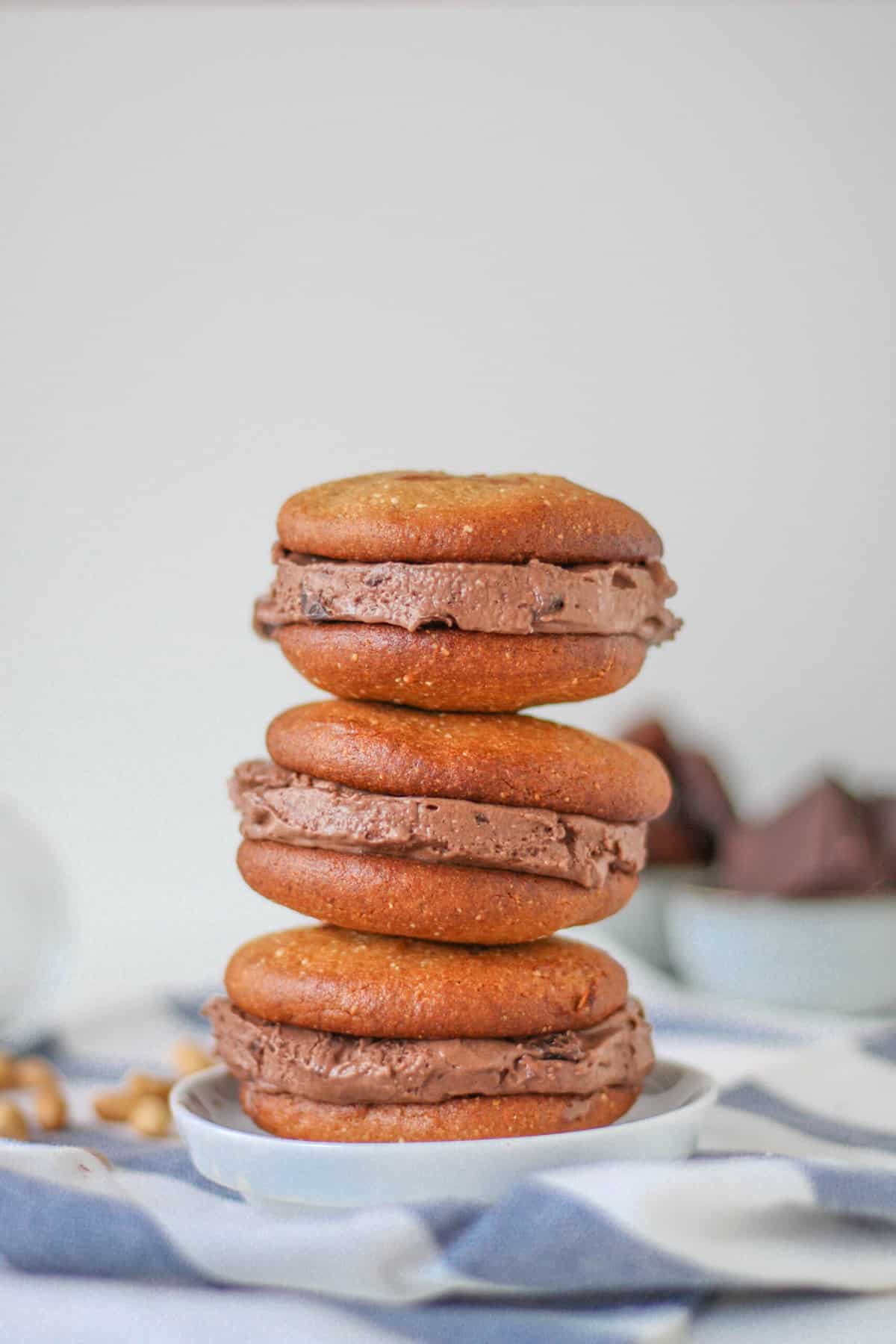 Erdnuss-Schoko Eiscreme Sandwiches4