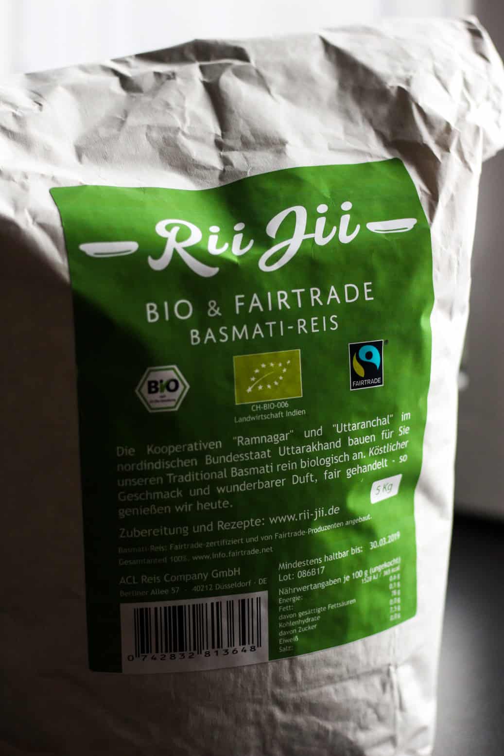 rii jii reis bio rezept