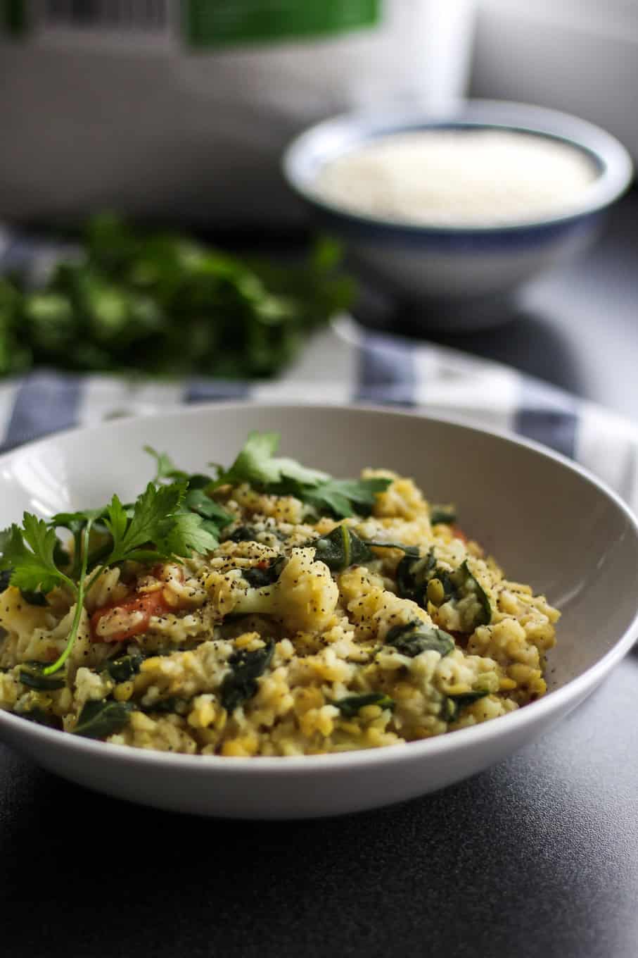 veganes kitcheree rezept