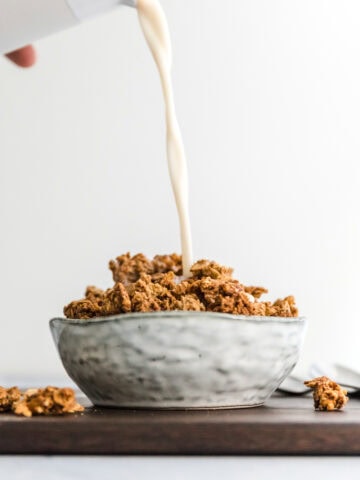 Veganes zuckerfreies Knuspermüsli #zuckerfrei #granola #müsli