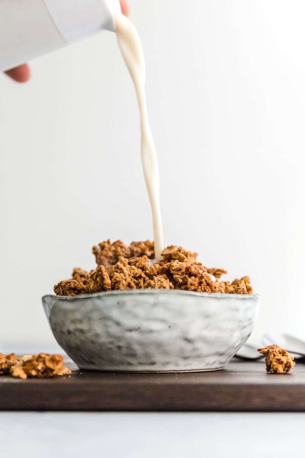 Veganes zuckerfreies Knuspermüsli 