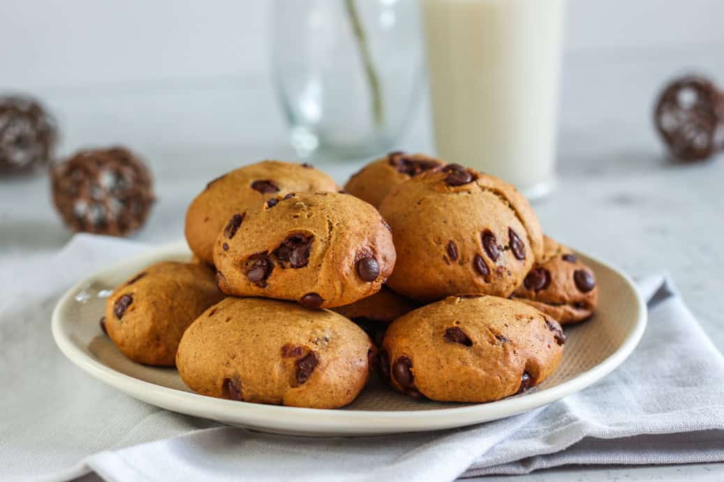 gesunde vegane schoko kekse