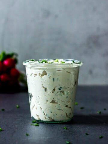 veganer Frischkäse auf Cashewbasis #vegancheese