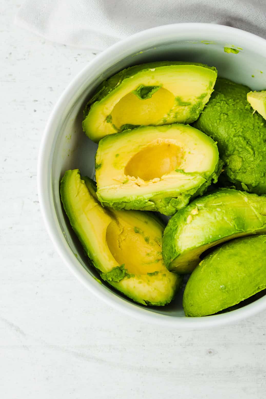 Avocadocreme Dessert mit Matcha #vegan #avocado #dessert