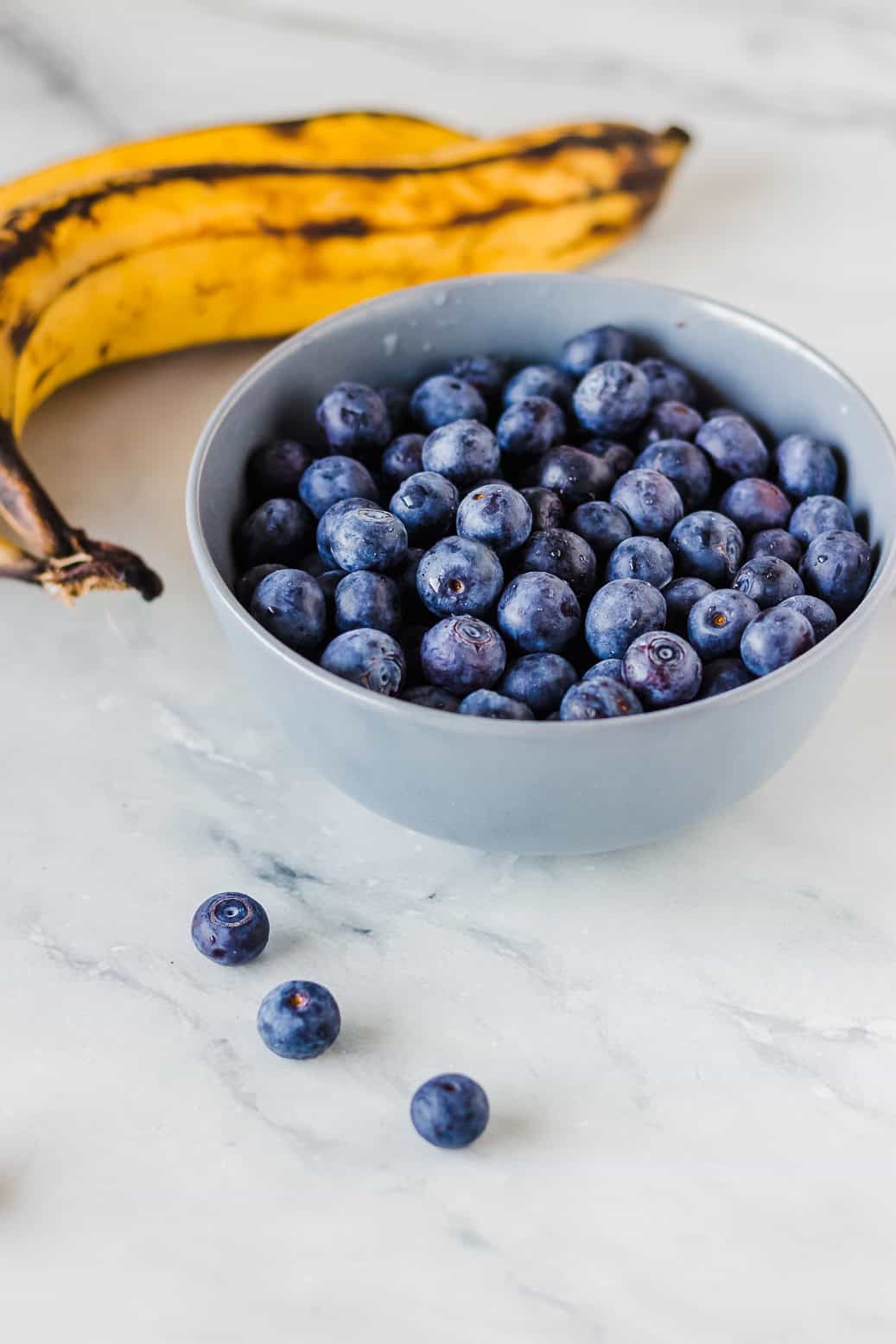 Ölfreies veganes Banana Bread mit Heidelbeeren #vegan#bananabread#backen#ölfrei