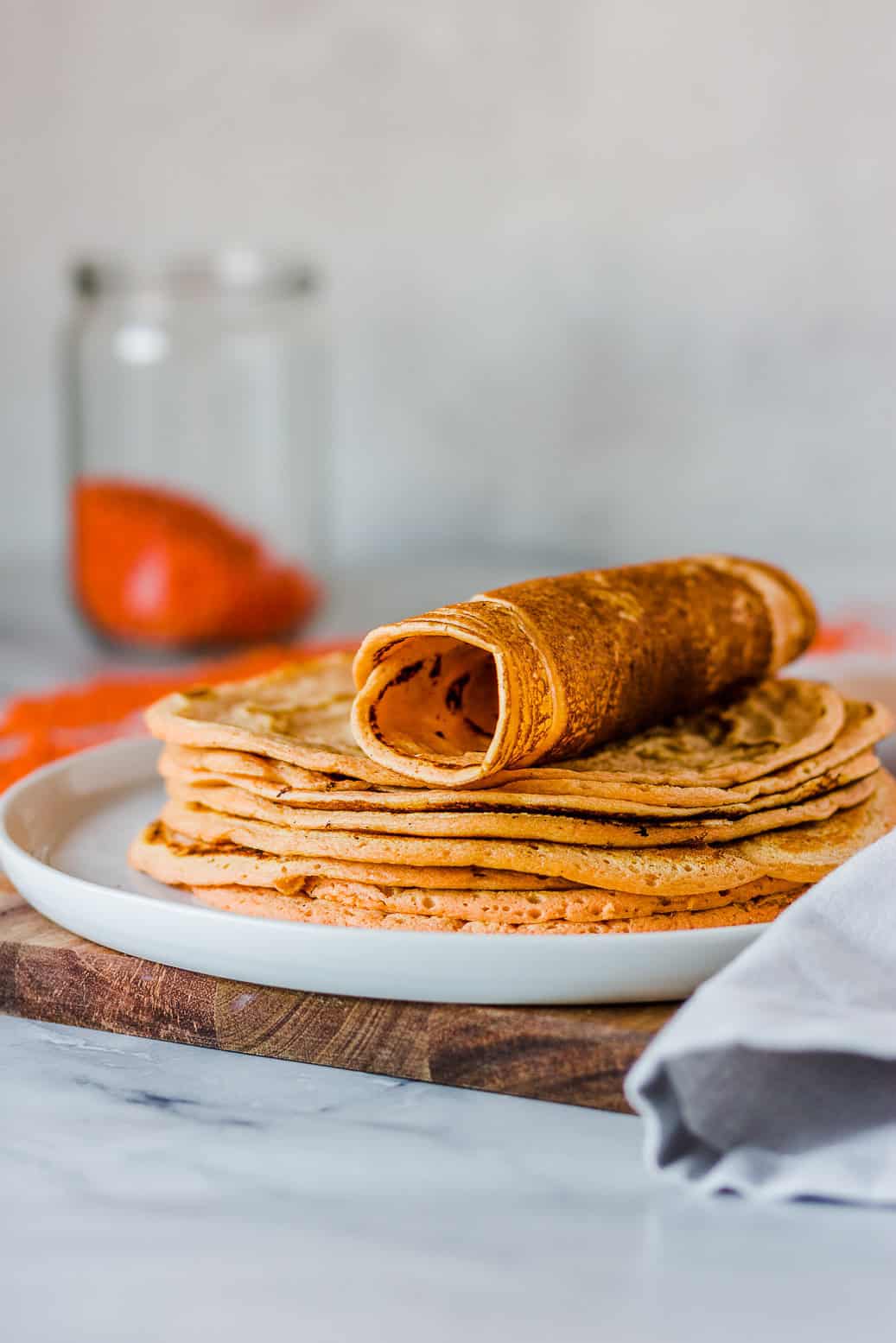vegane Tortillas aus roten Linsn #vegan #lowcarb #Tortillas