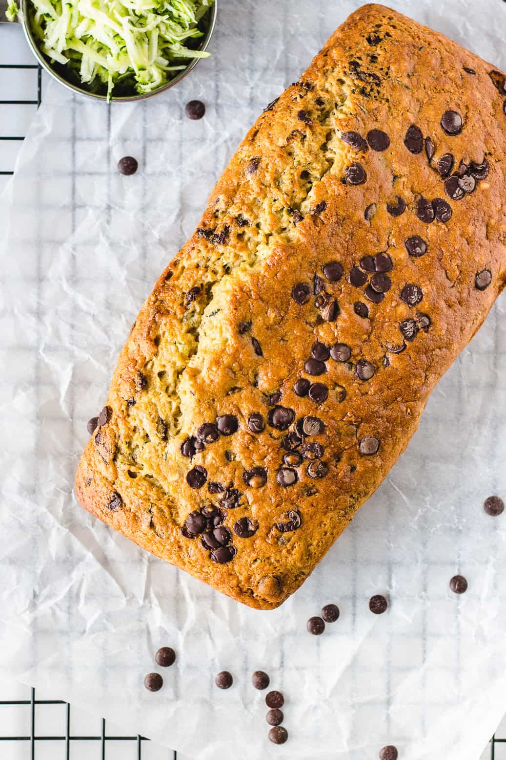 Veganes ölfreies Zucchini Brot #vegan#Backen#ölfrei