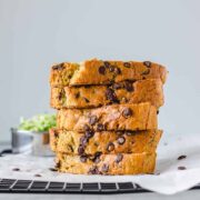 Veganes ölfreies Zucchini Brot #vegan#Backen#ölfrei