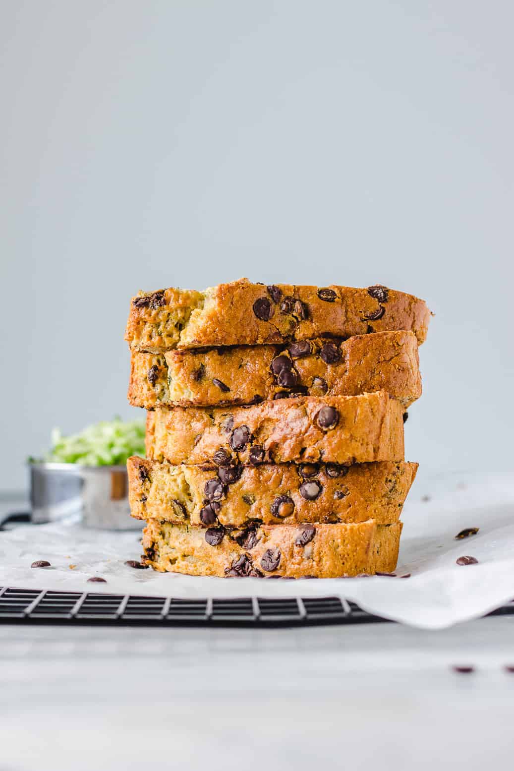 Veganes ölfreies Zucchini Brot #vegan#Backen#ölfrei