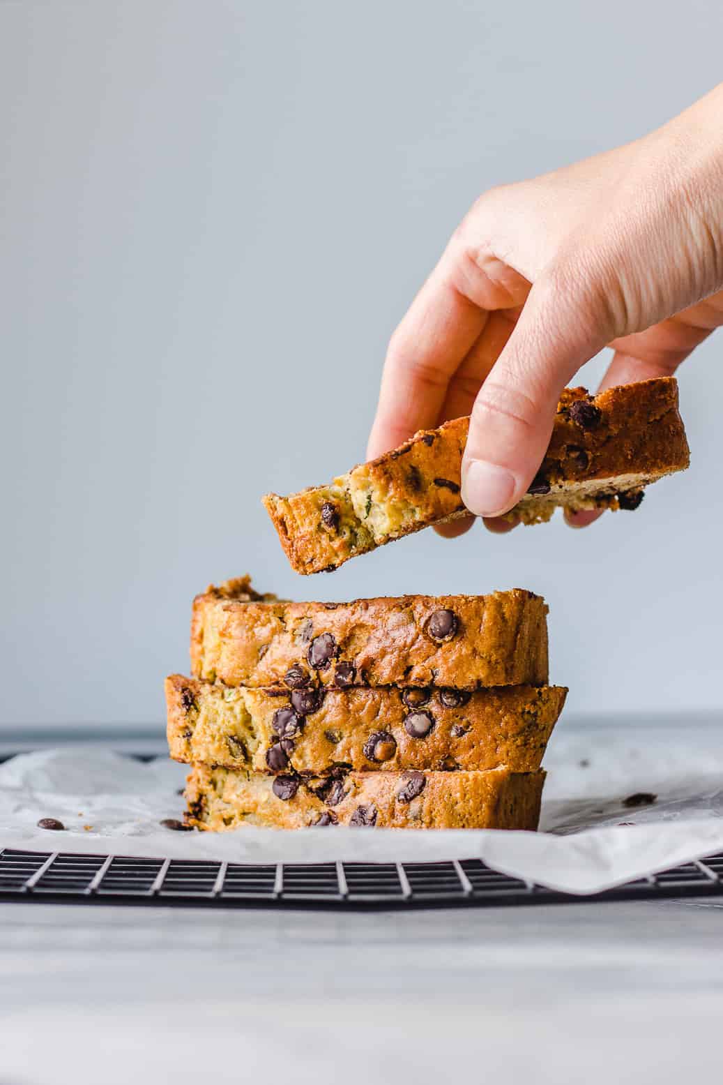Veganes ölfreies Zucchini Brot #vegan#Backen#ölfrei