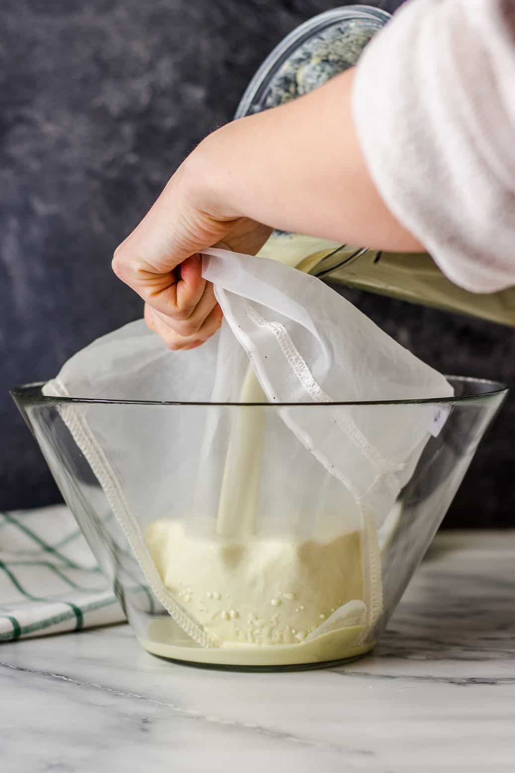 Selbstgemachte Pistazienmilch #vegan#pistazien#selbstgemacht
