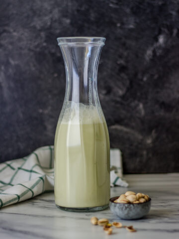 Selbstgemachte Pistazienmilch #vegan#pistazien#selbstgemacht