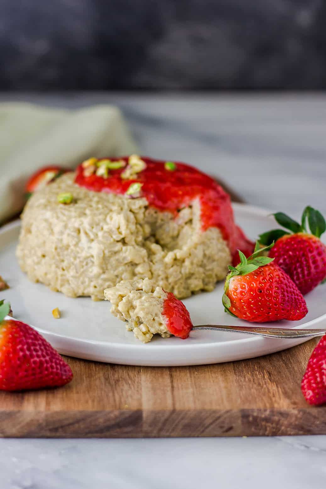 Veganer Pistazien-Milchreis #vegan#Dessert#glutenfrei