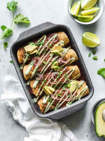 enchiladas rezept vegan
