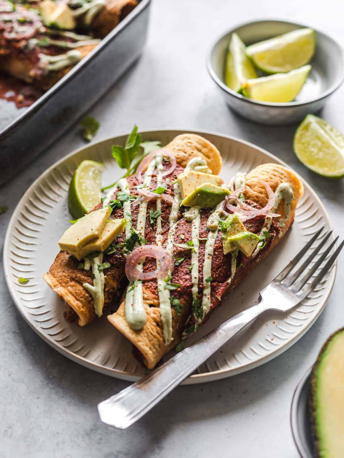 vegan enchilada glutenfrei