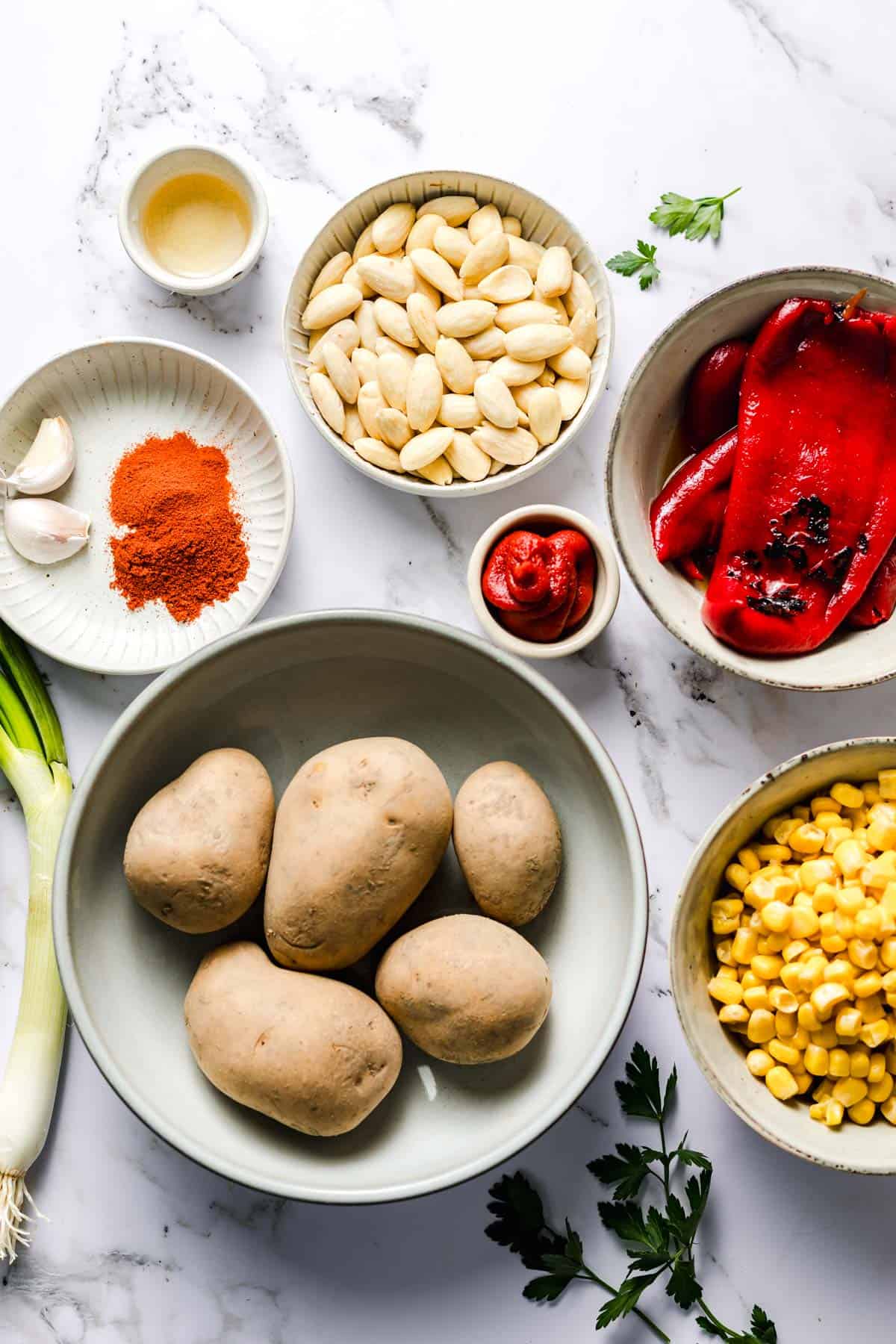 zutaten romesco kartoffelsalat