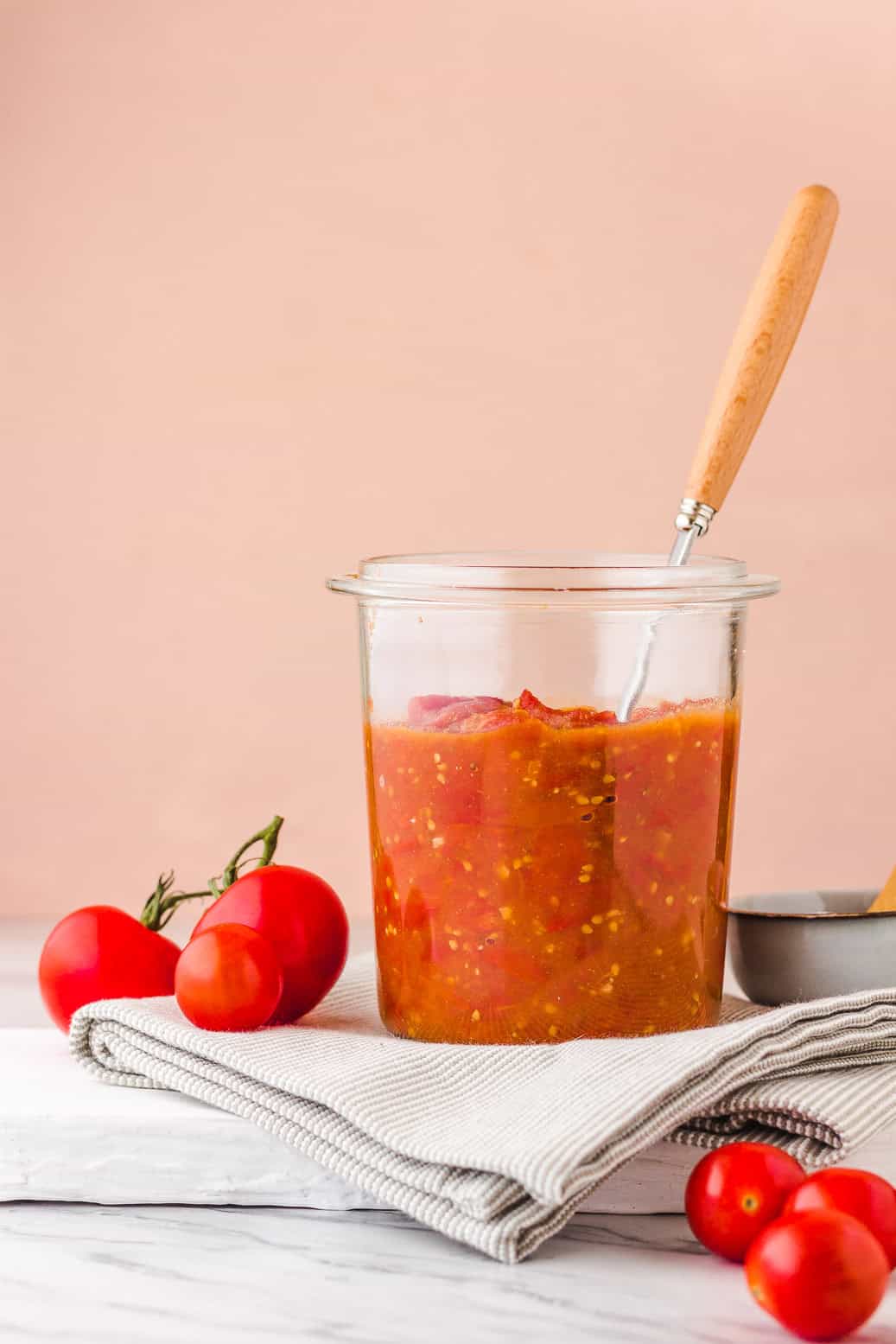 Vegane Herzhafte Tomaten Marmelade