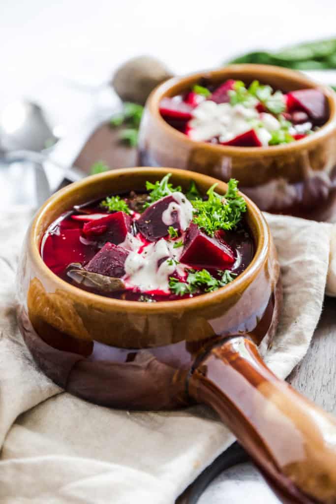 Rote Beete Suppe (Vegane Borsch) | Veggie Jam