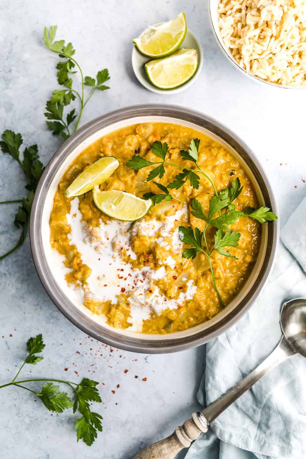 Veganes Kohlrabi Dhal #vegan #ölfrei #dhal #indisch