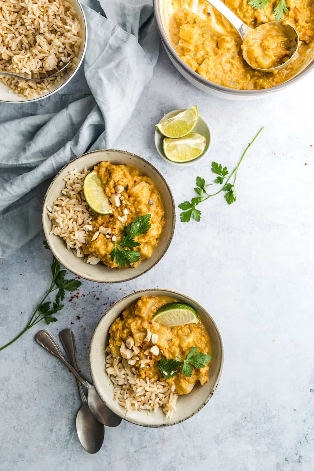 Veganer Kohlrabi eintopf