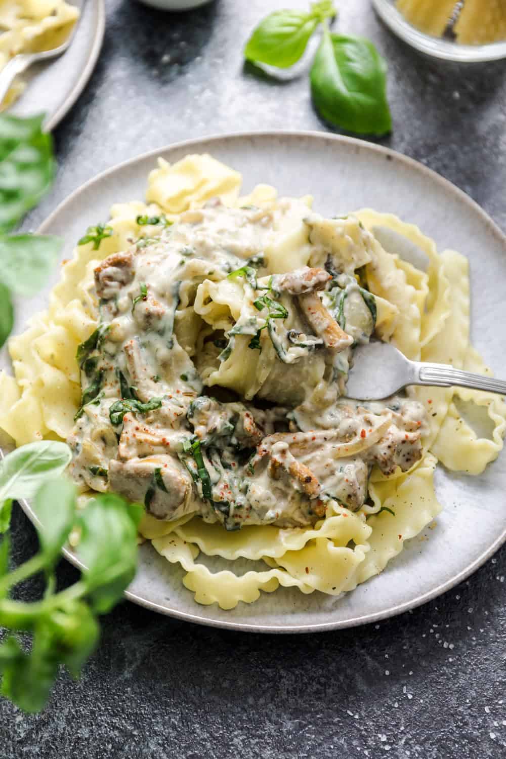 vegane pilzsauce