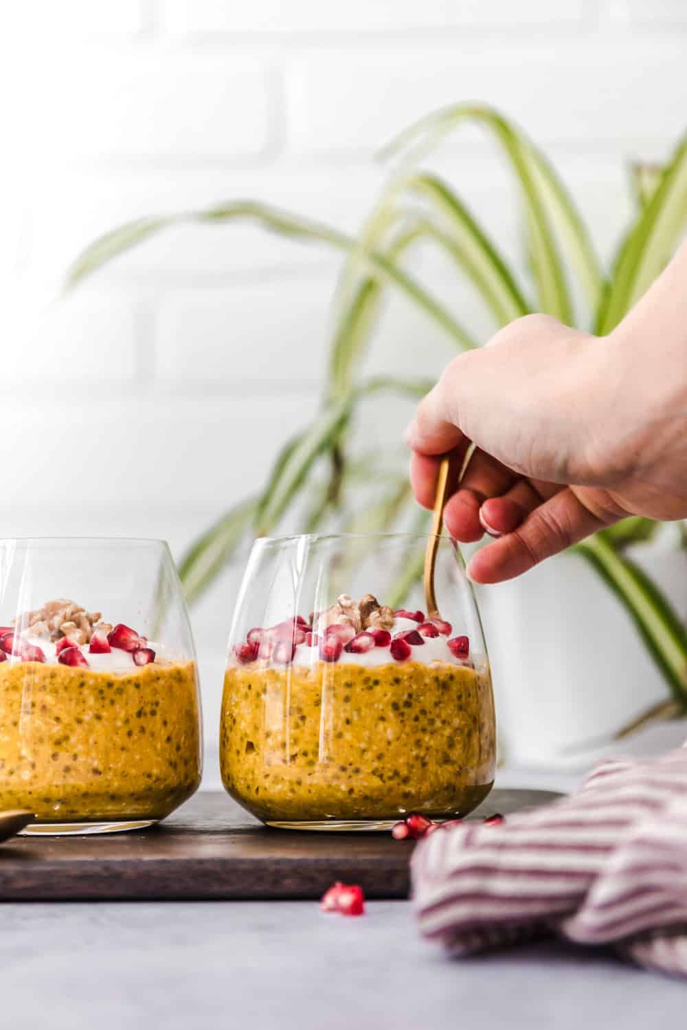 pumpkin overnight oats vegan