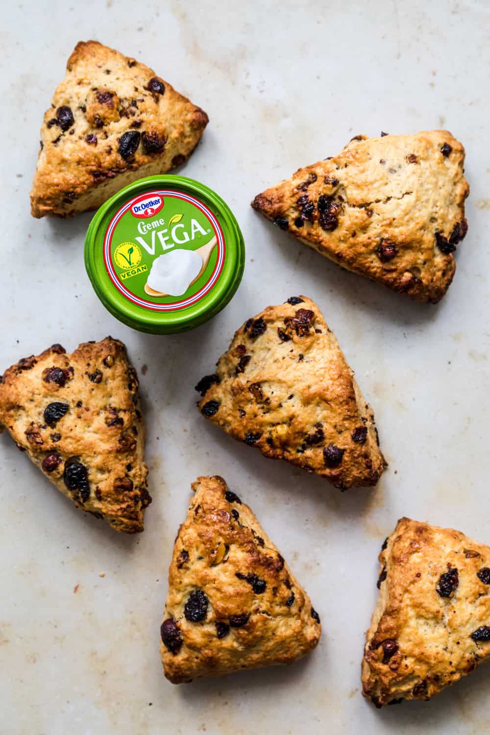 süße nuss scones Dr oetker