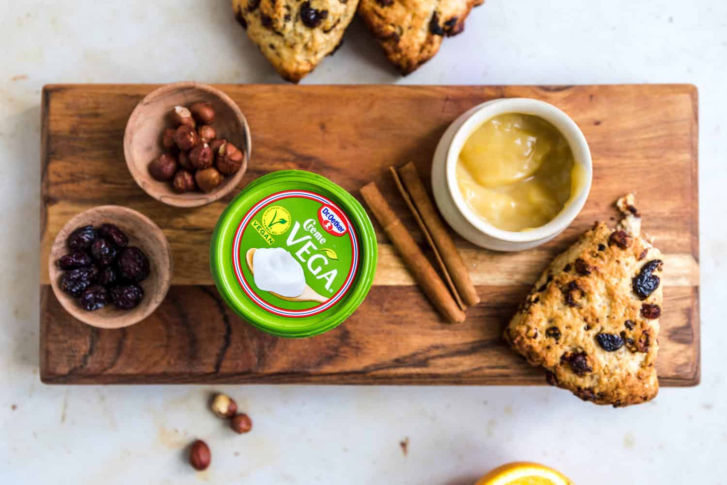 vegane nuss scones Dr oetker