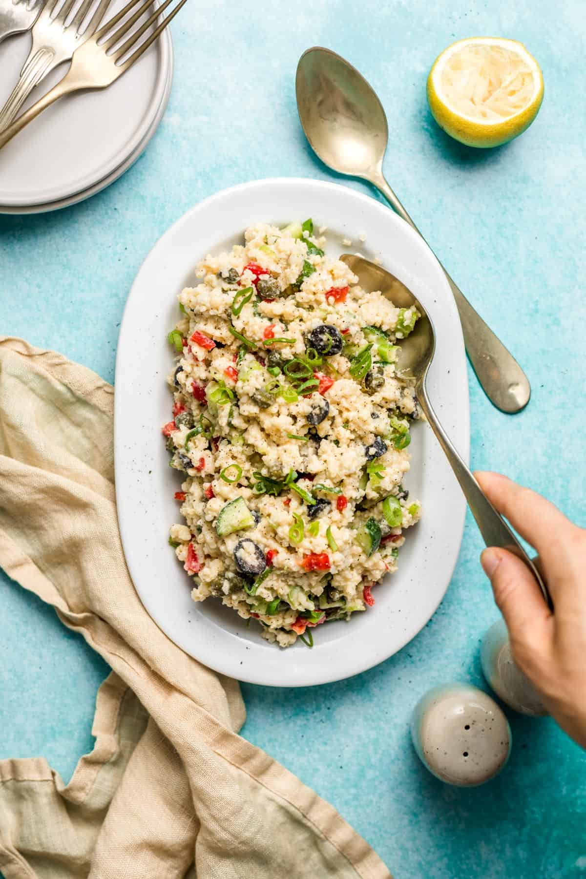 veganer hirsesalat