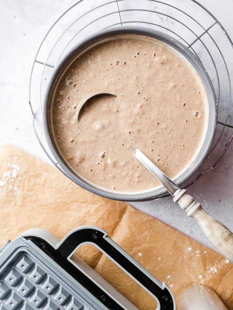 waffelteig vegan ohne zucker