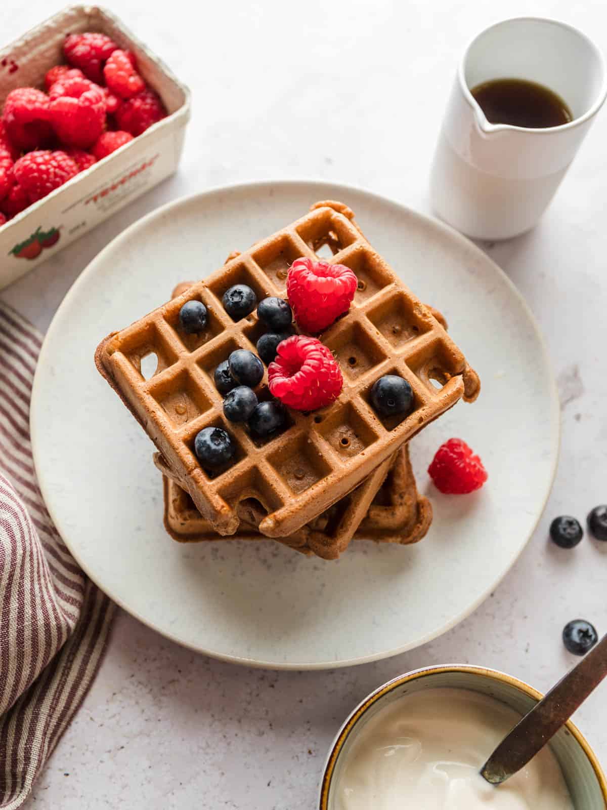 belgische waffeln rezept vegan