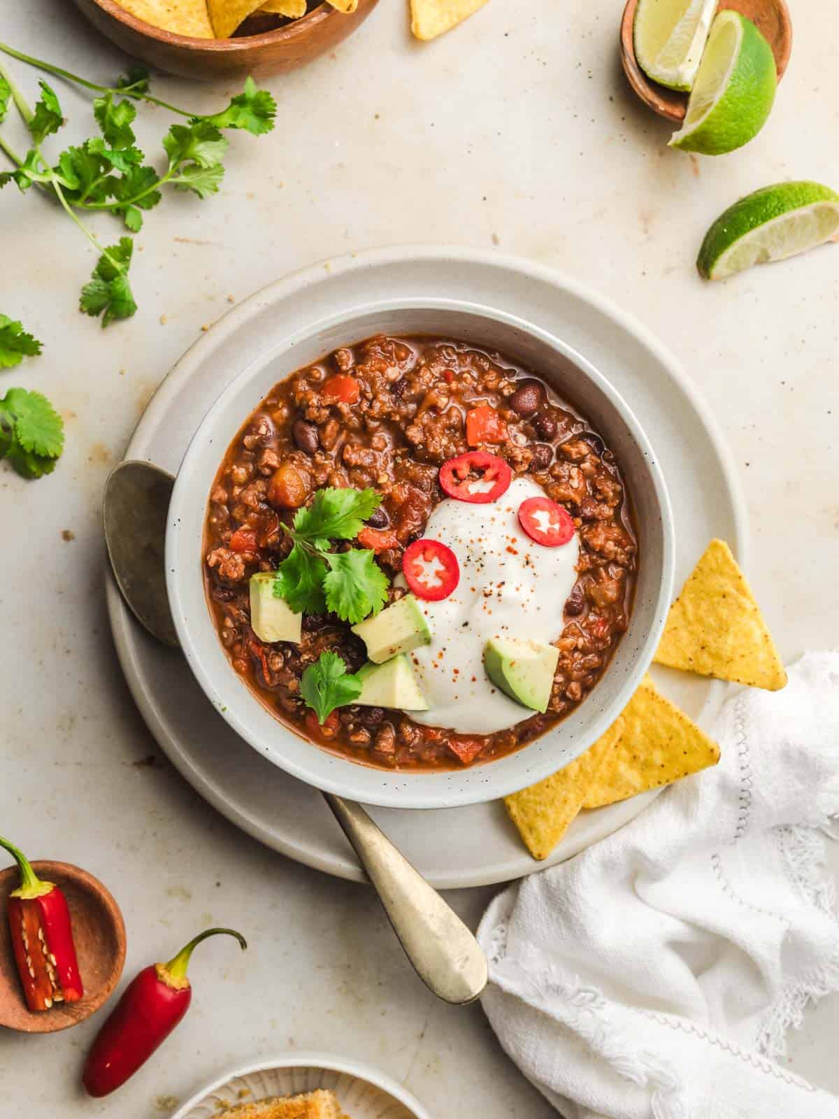 chili ohne fleisch