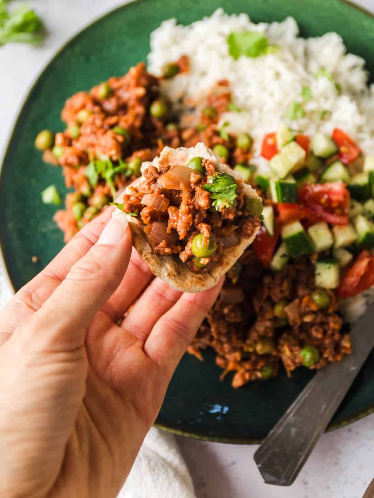 keema curry vegan