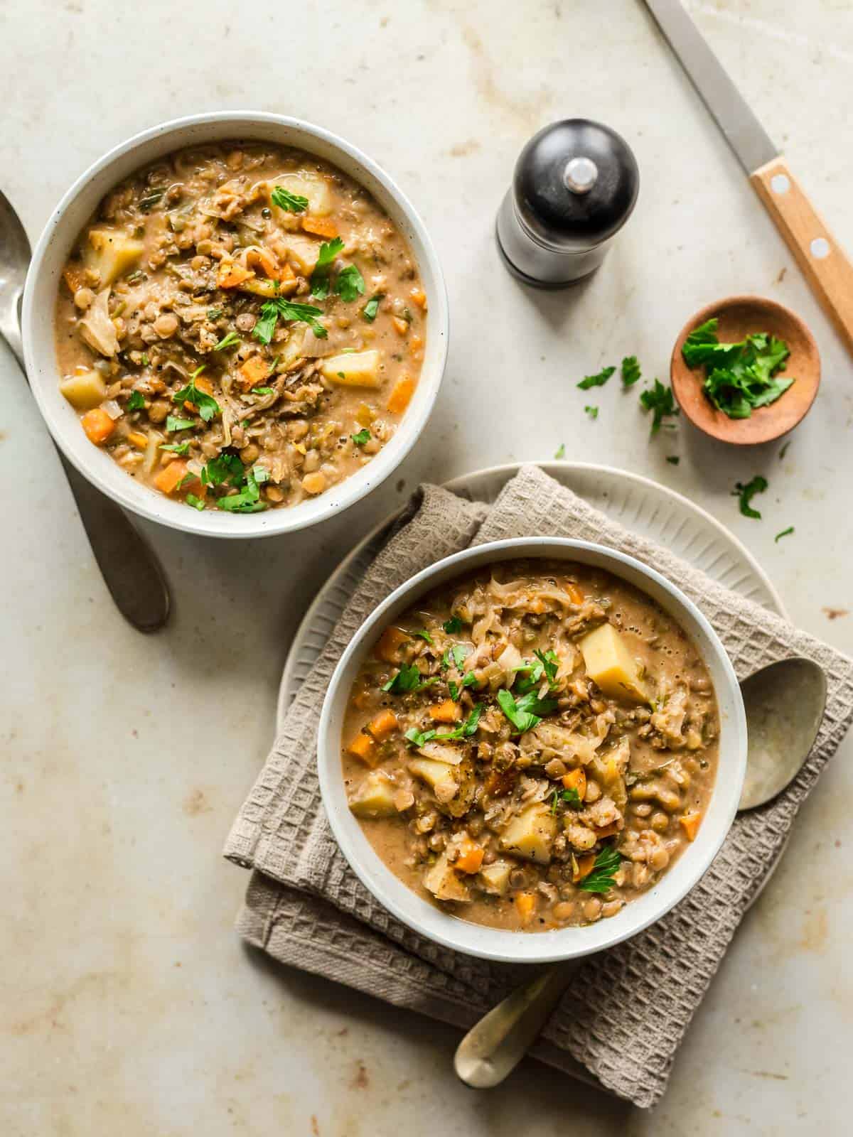gerichte mit Sauerkraut vegan
